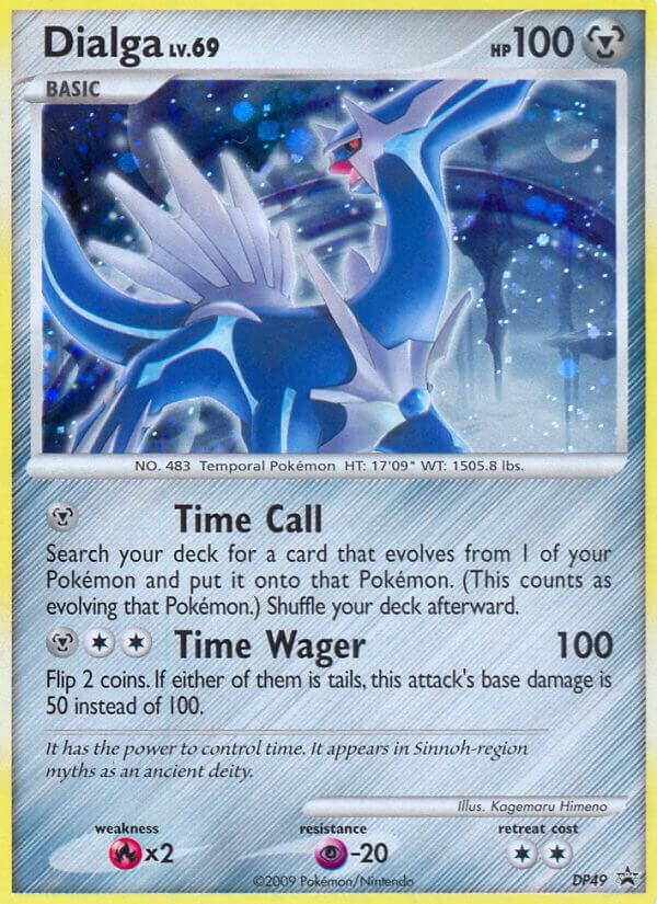 Dialga DP49 card from Diamond and Pearl Promos
