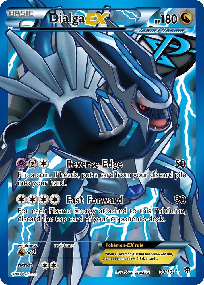 Dialga EX (Team Plasma) (99 Full Art) 99/101 card from Plasma Blast