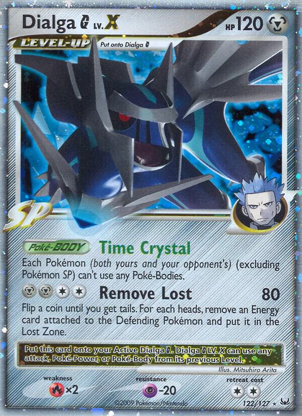 Dialga G LV.X 122/127 card from Platinum