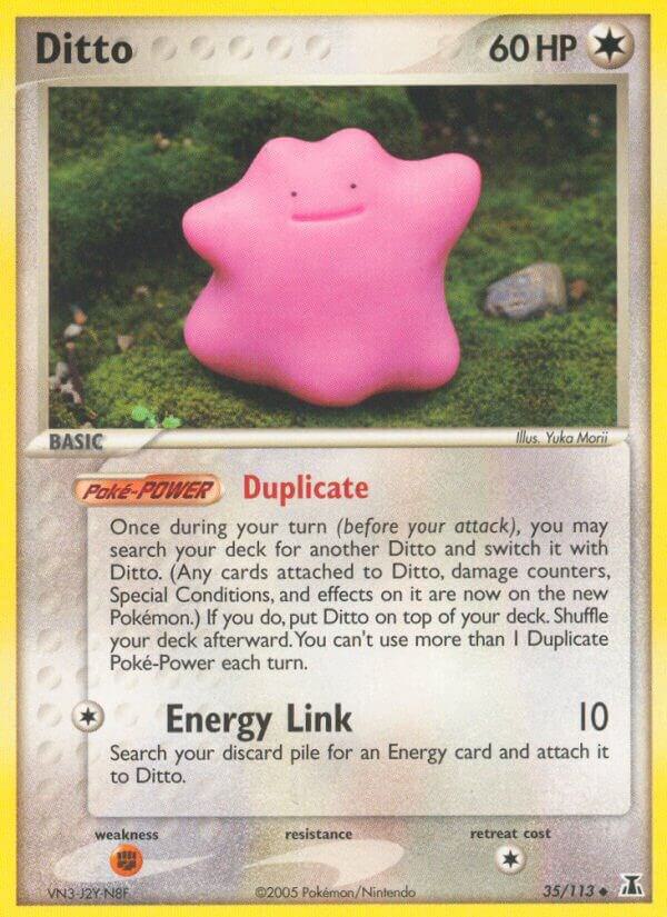 Ditto 35/113 card from Delta Species