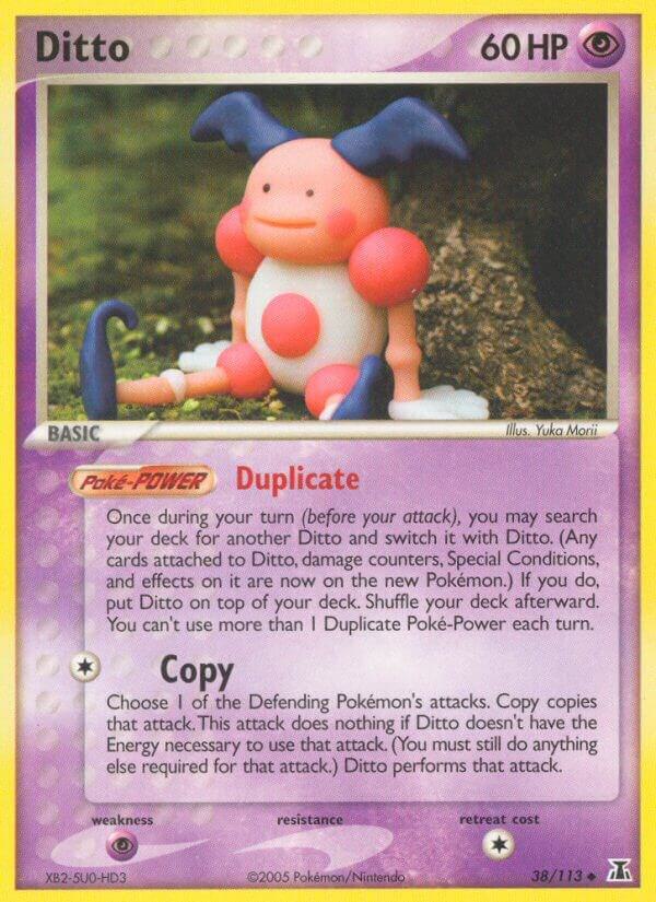 Ditto - 038/113 (Mr. Mime) 38/113 card from Delta Species