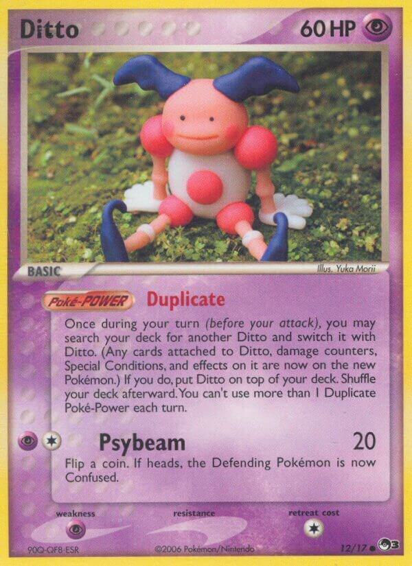 Ditto 012/017 card from POP Series 3