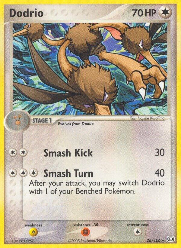 Dodrio 26/106 card from Emerald
