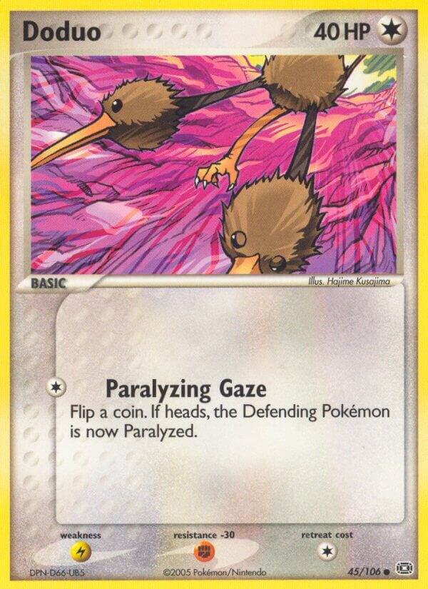 Doduo 45/106 card from Emerald