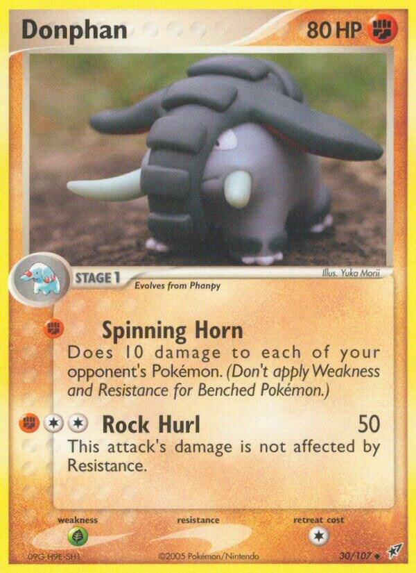 Donphan 30/107 card from Deoxys
