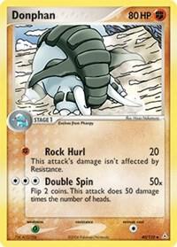 Donphan 40/110 card from Holon Phantoms