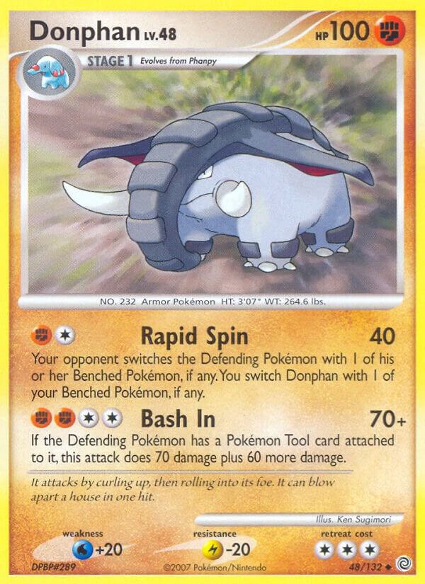 Donphan 48/132 card from Secret Wonders