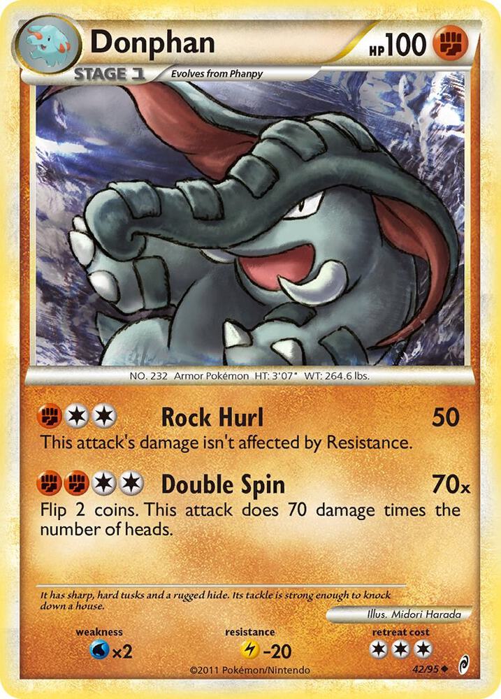 Donphan 42/95 card from Call of Legends