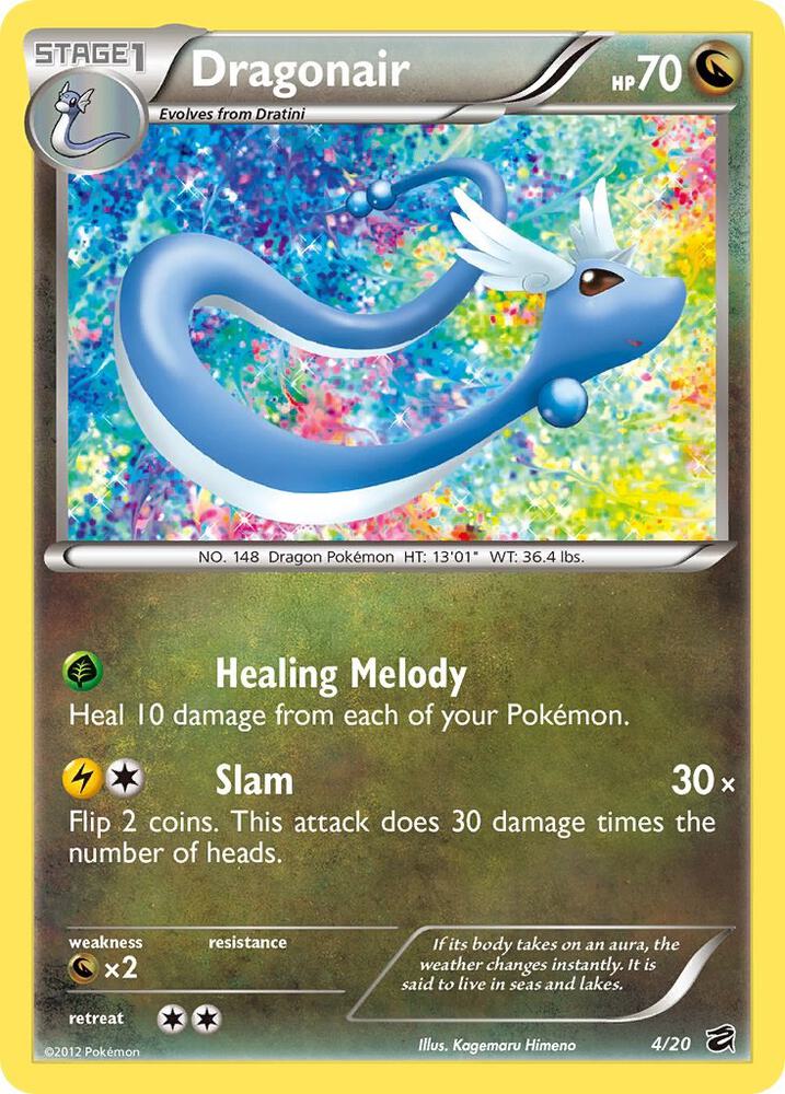 Dragonair (4) 4/20 card from Dragon Vault