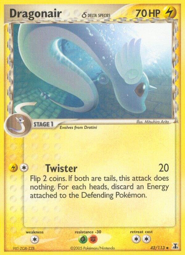 Dragonair - 42/113 (Delta Species) 042/113 card from Delta Species