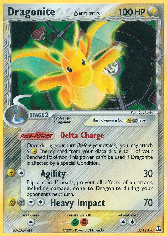 Dragonite (Delta Species) 3/113 card from Delta Species