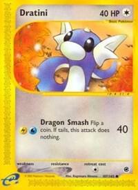 Dratini 107/165 card from Expedition
