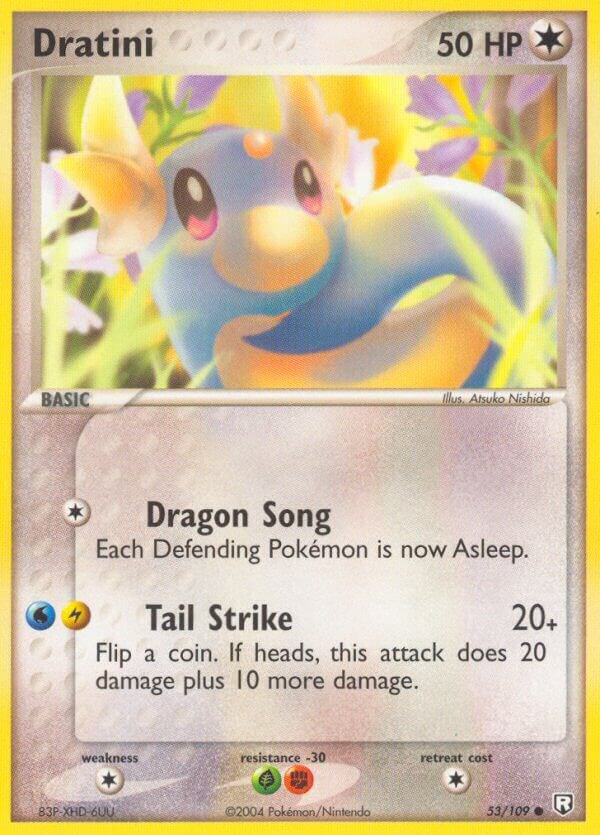 Dratini - 053/109 53/109 card from Team Rocket Returns