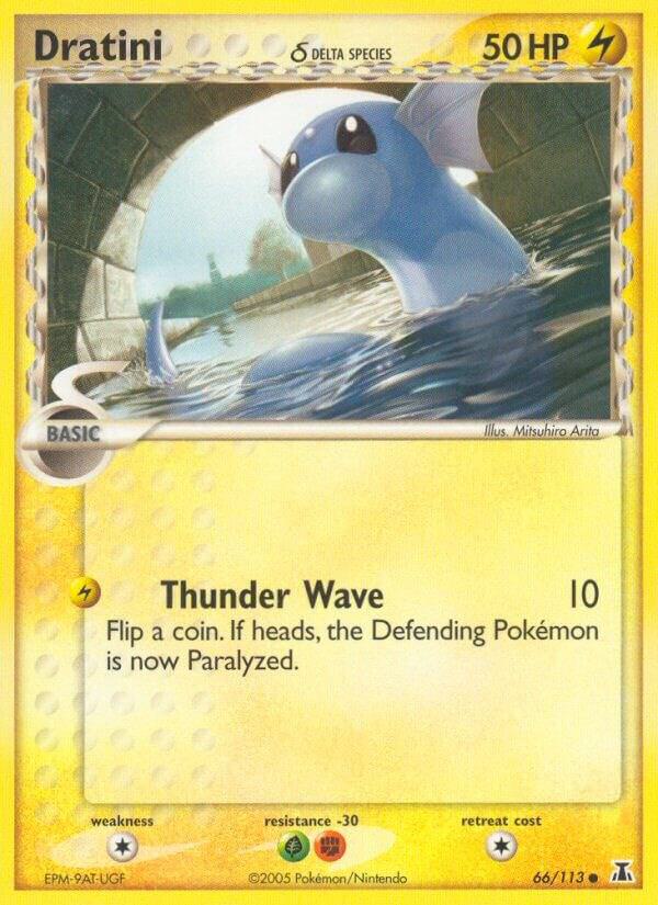 Dratini - 066/113 (Delta Species) 66/113 card from Delta Species