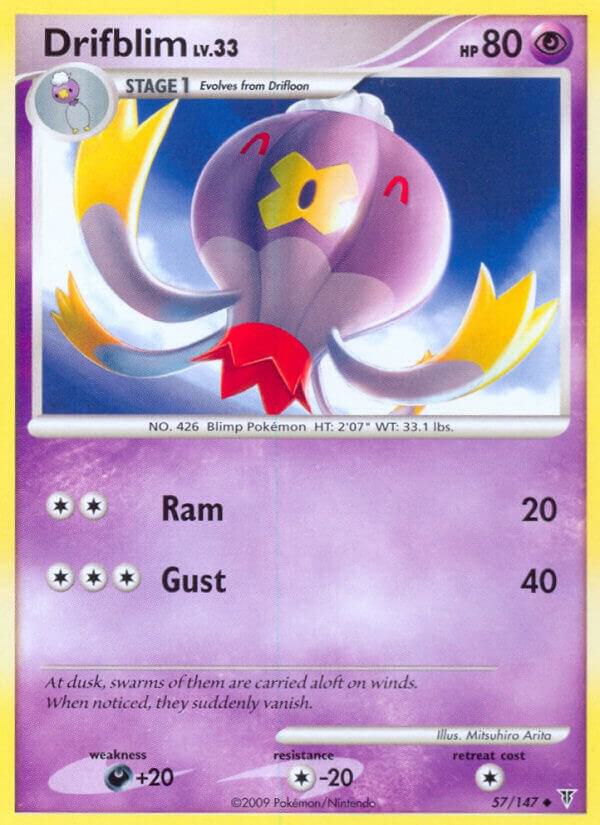Drifblim 57 card from Supreme Victors