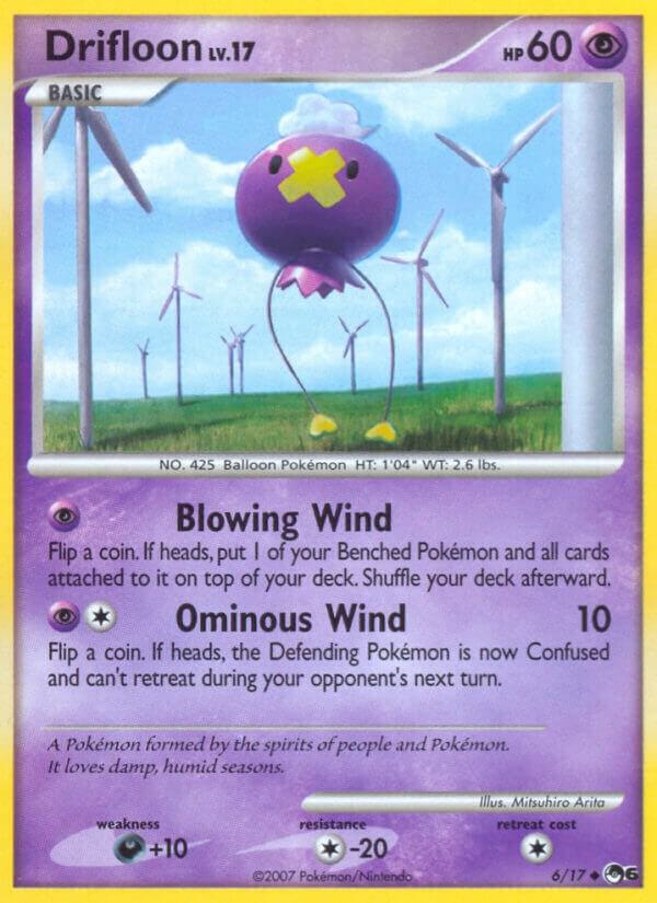 Drifloon 006/017 card from POP Series 6