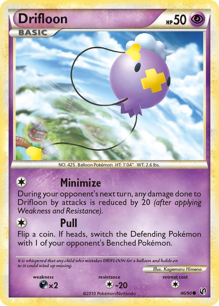 Drifloon 46/90 card from Undaunted