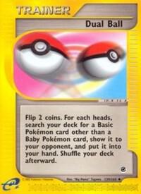 Dual Ball 139/165 card from Expedition
