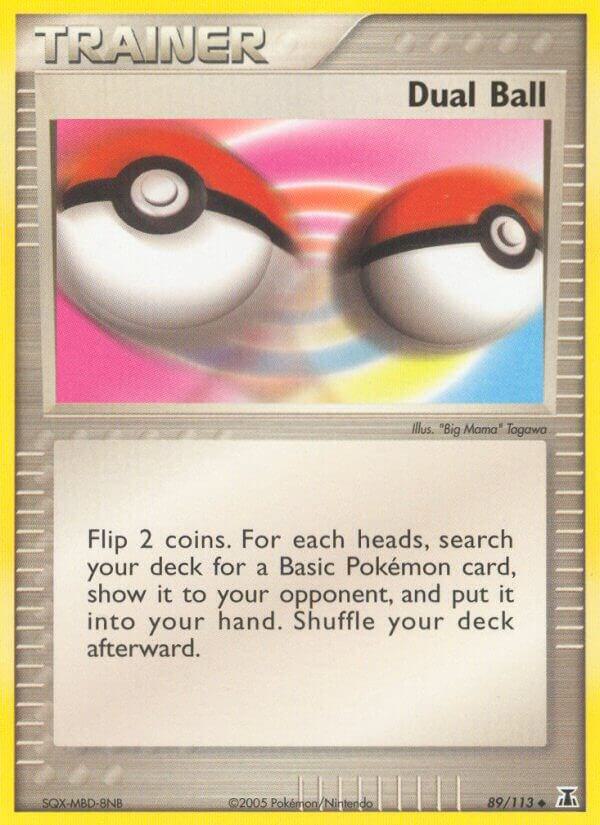 Dual Ball 89/113 card from Delta Species