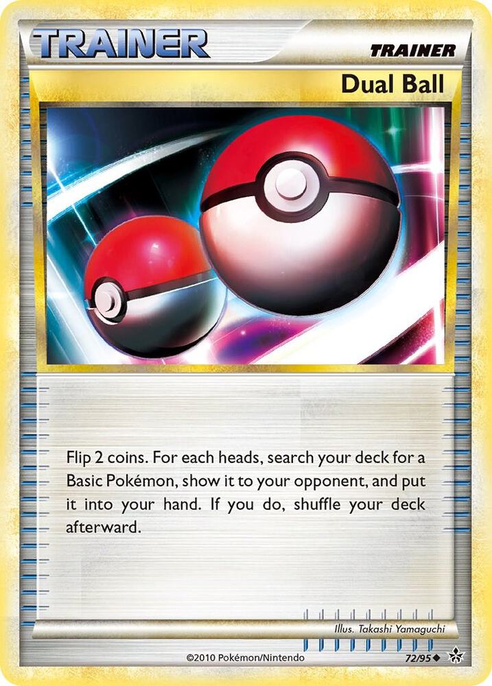 Dual Ball 72/95 card from Unleashed
