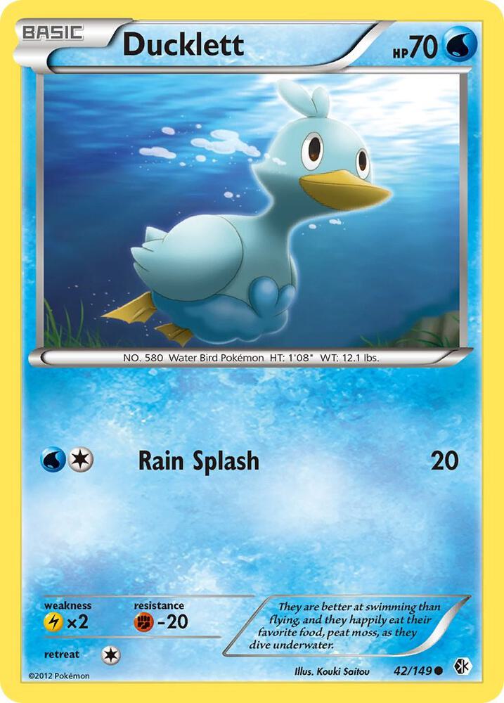 Ducklett 42/149 card from Boundaries Crossed