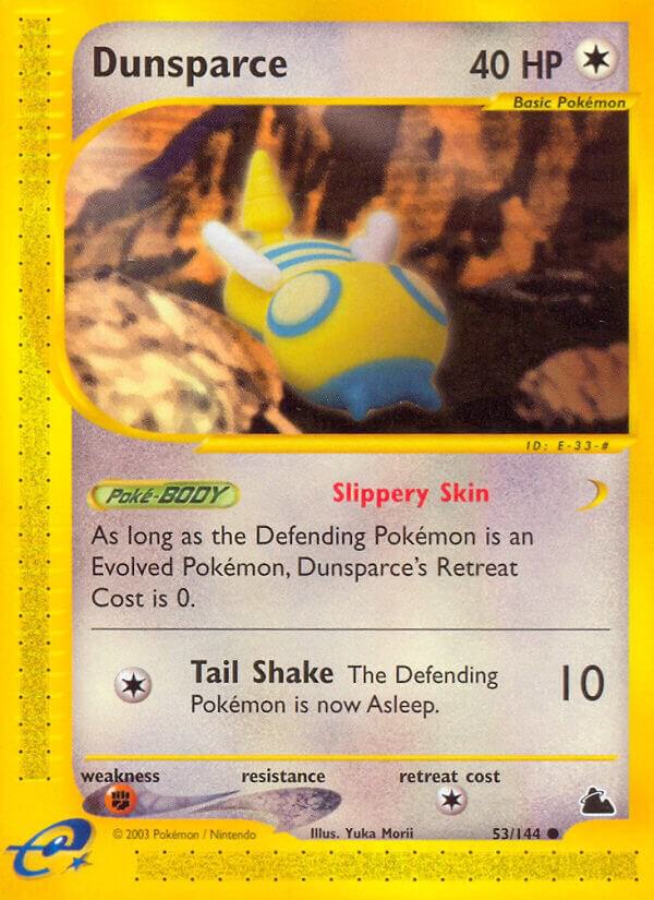 Dunsparce 053/144 card from Skyridge