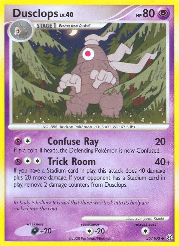 Dusclops (35) 35/100 card from Stormfront