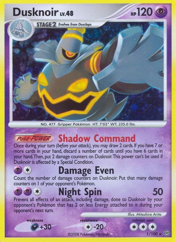 Dusknoir (1) 1/100 card from Stormfront