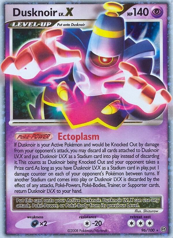 Dusknoir LV.X 96/100 card from Stormfront
