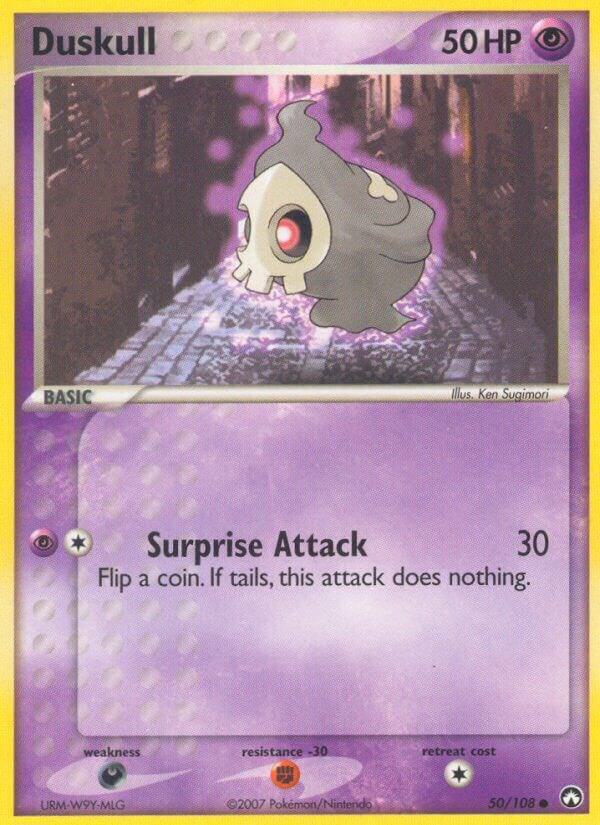 Duskull 50/108 card from Power Keepers