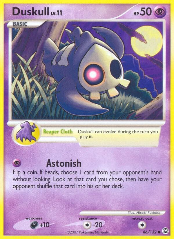 Duskull 86/132 card from Secret Wonders