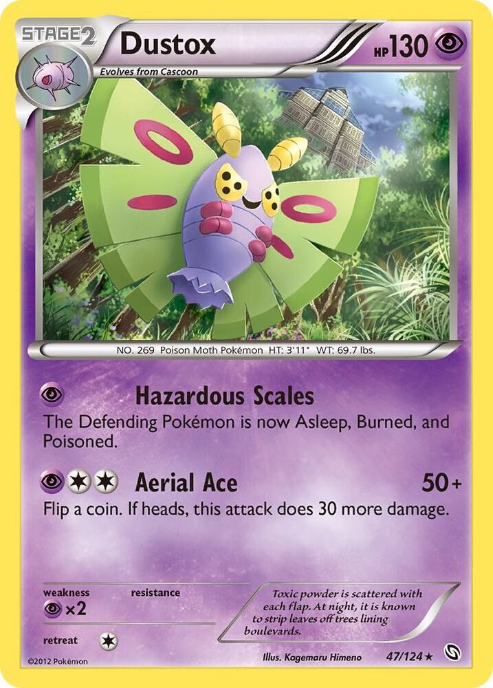 Dustox 47/124 card from Dragons Exalted