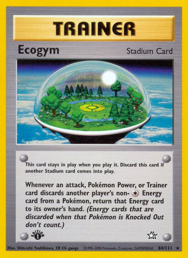 Ecogym 084/111 card from Neo Genesis