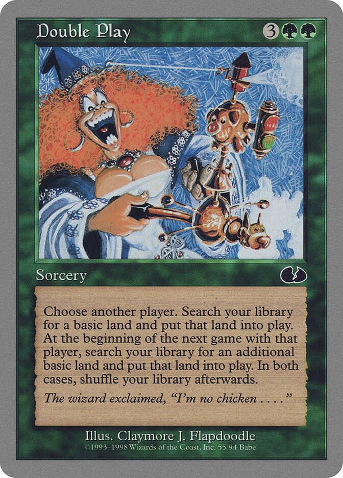 Double Play 55 card from Unglued