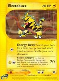 Electabuzz 076/165 card from Expedition