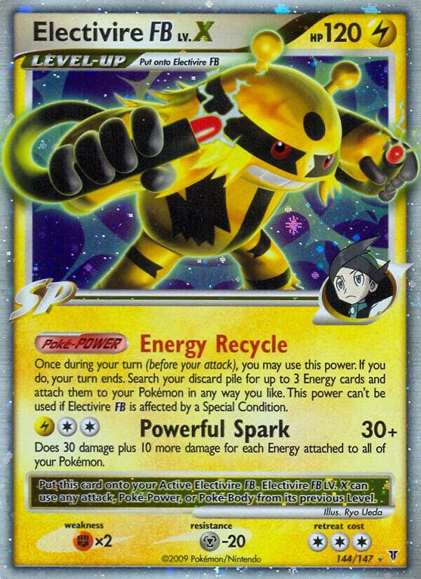 Electivire FB Lv.X 144 card from Supreme Victors