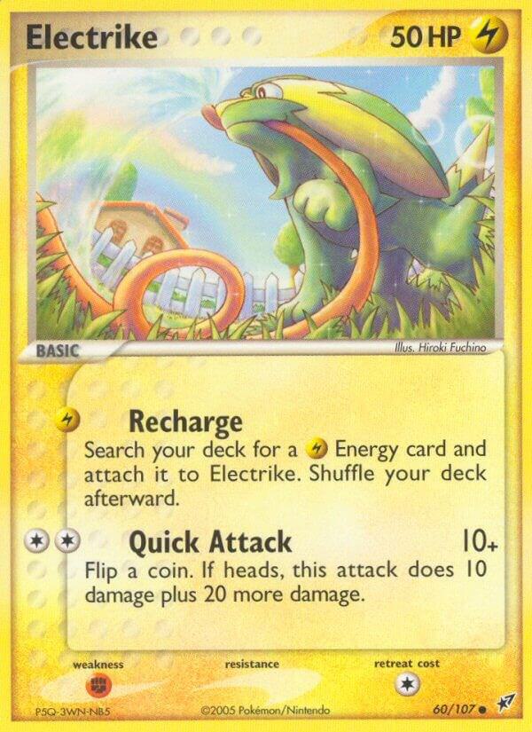 Electrike - 060/107 60/107 card from Deoxys