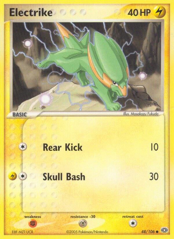 Electrike - 048/106 48/106 card from Emerald