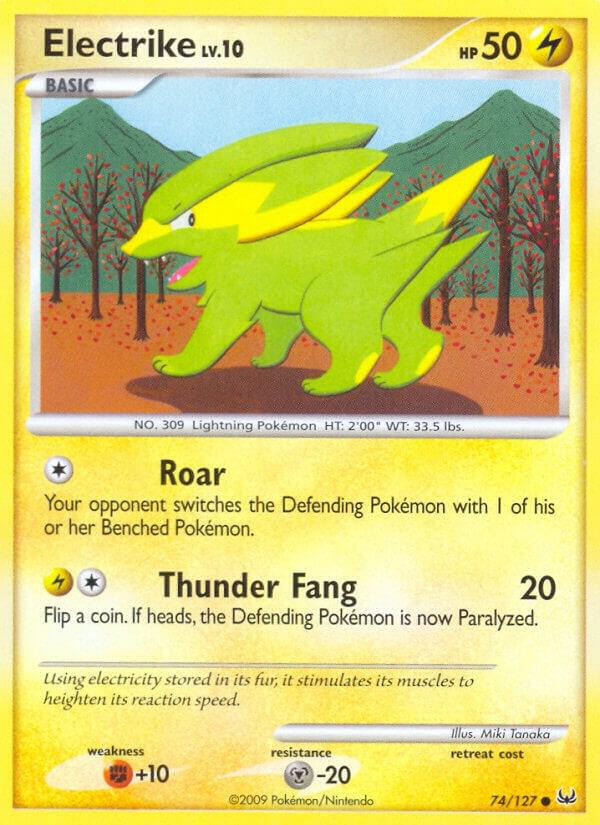 Electrike 74/127 card from Platinum