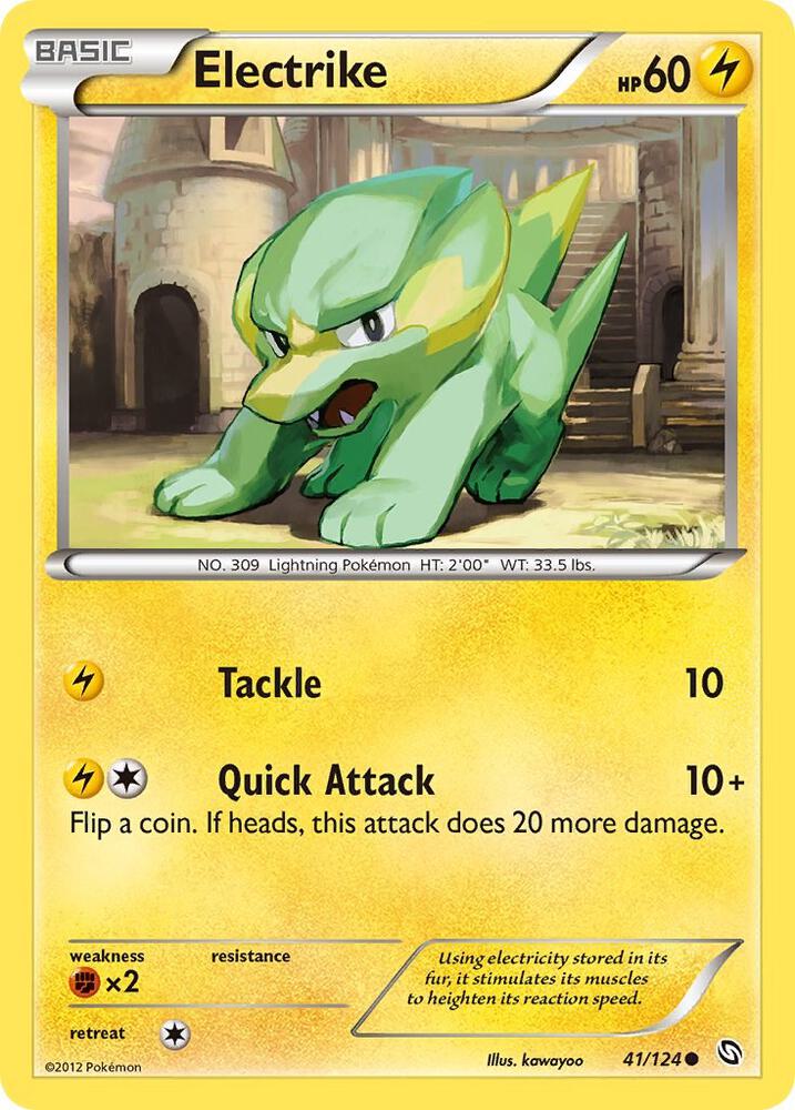 Electrike (41) 41/124 card from Dragons Exalted