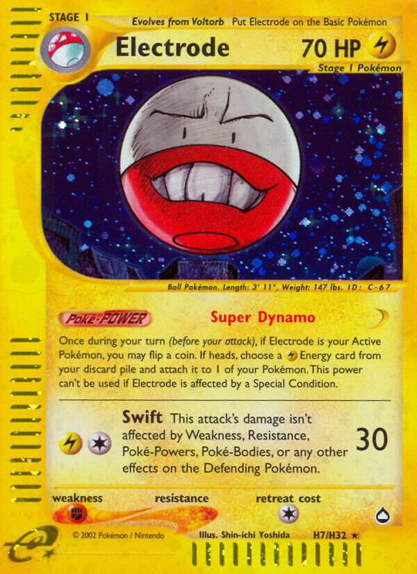 Electrode (H7) H07/H32 card from Aquapolis