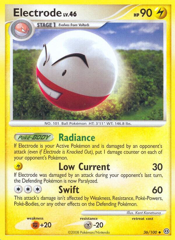 Electrode (36) 36/100 card from Stormfront