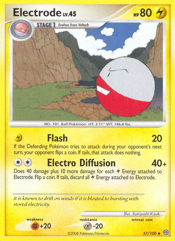 Electrode (37) 37/100 card from Stormfront