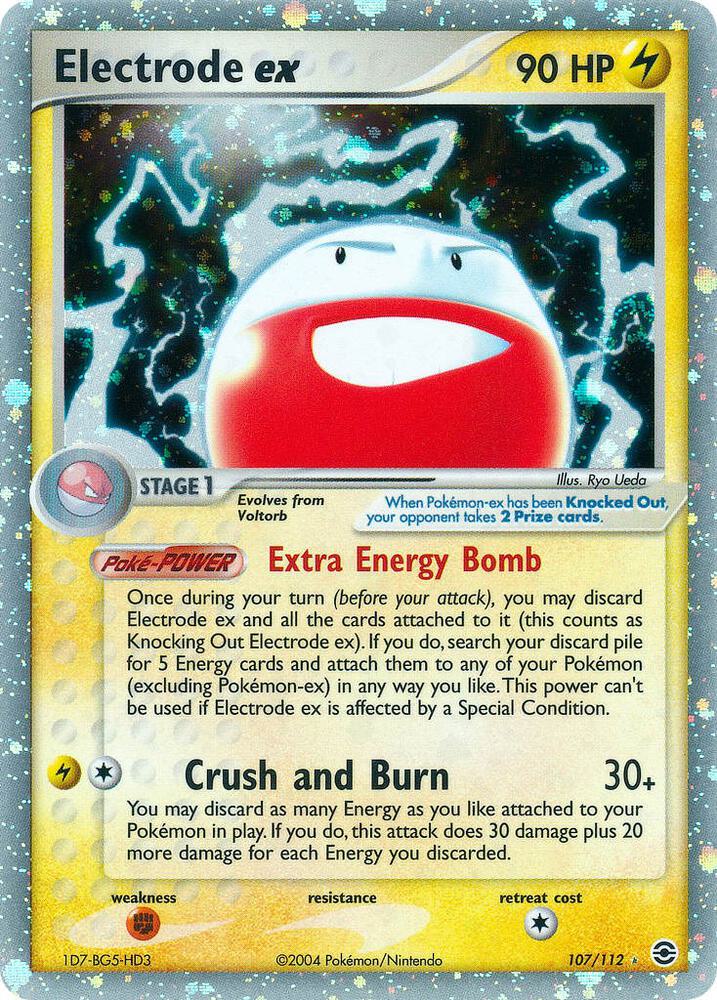 Electrode ex 107/112 card from FireRed & LeafGreen