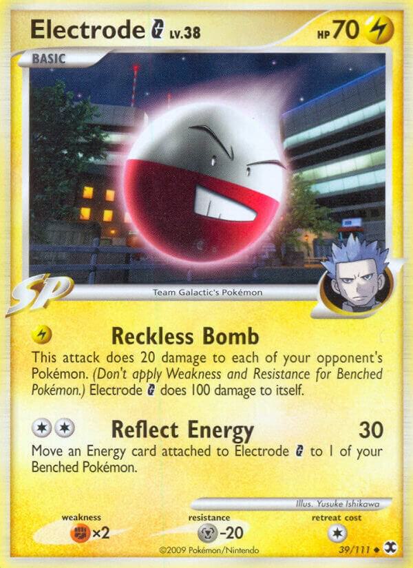 Electrode G 39/111 card from Rising Rivals