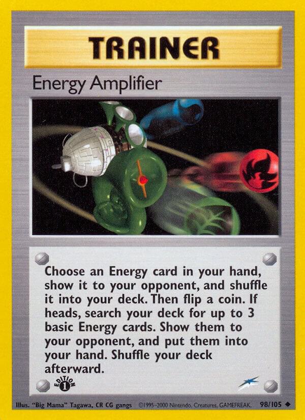 Energy Amplifier 098/105 card from Neo Destiny