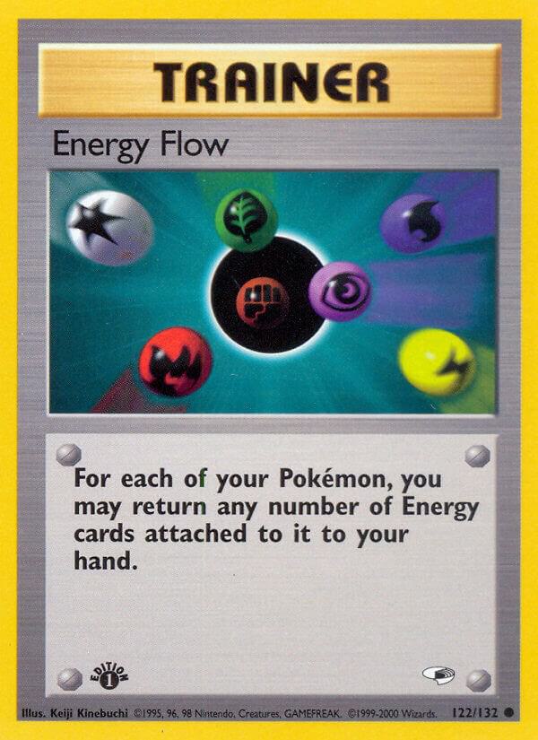 Energy Flow 122/132 card from Gym Heroes