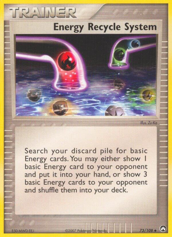 Energy Recycle System 73/108 card from Power Keepers
