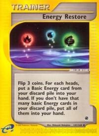 Energy Restore 141/165 card from Expedition