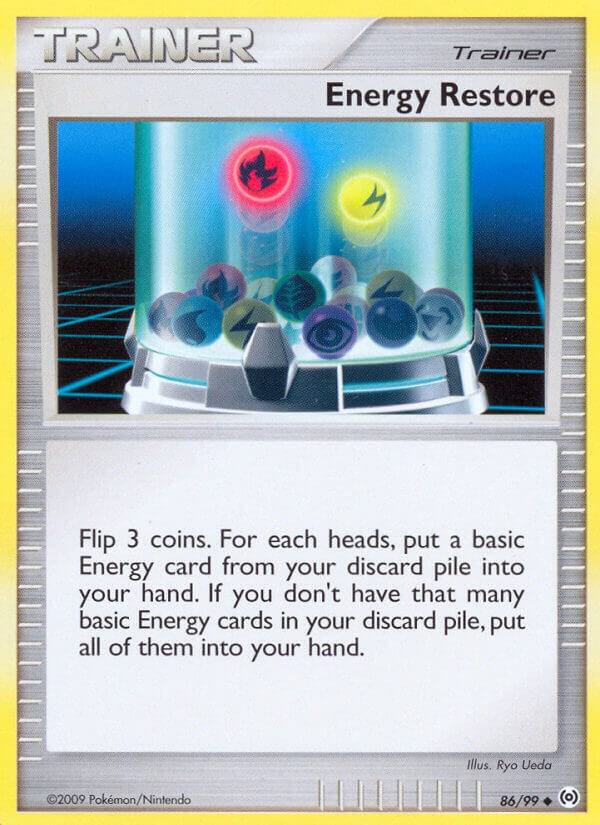 Energy Restore 86/99 card from Arceus